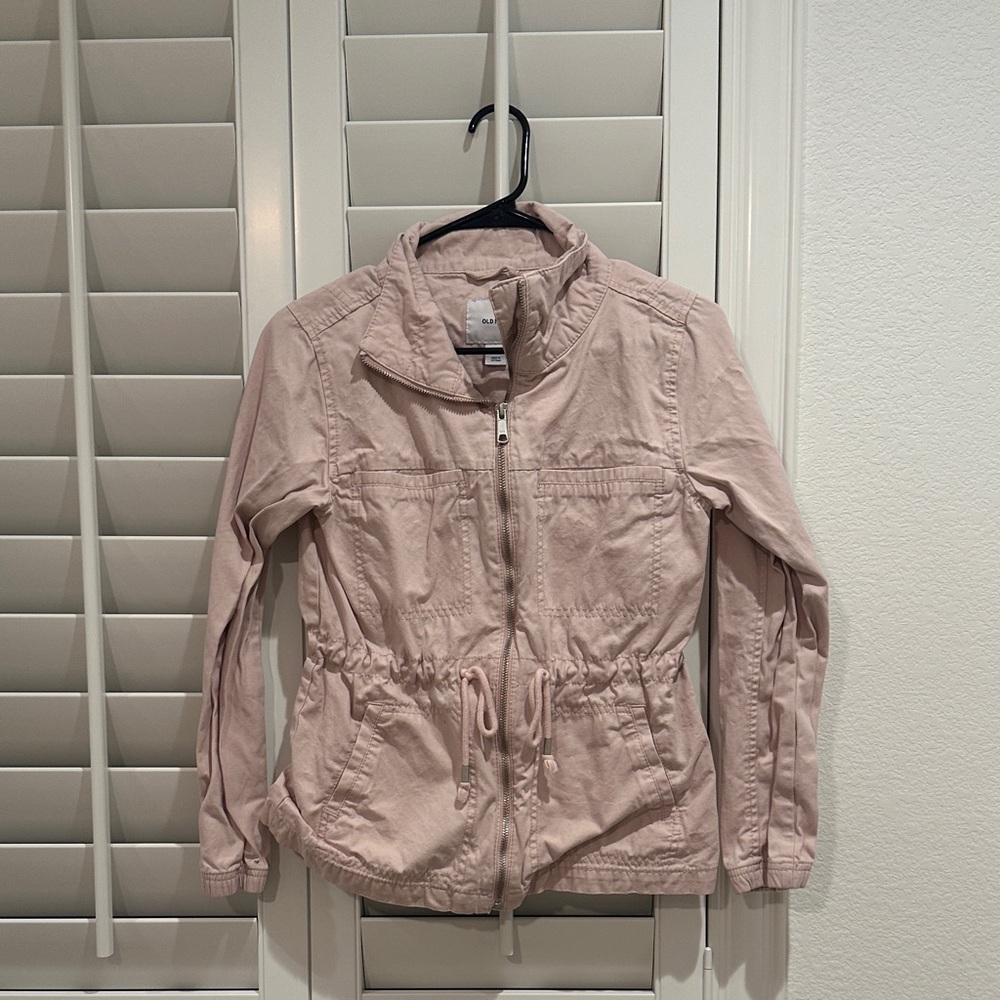 Old Navy Light Pink Utility Jacket